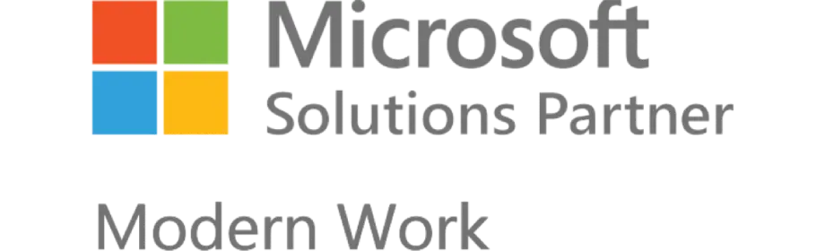 Microsoft Solutions Partner for Modern Work badge