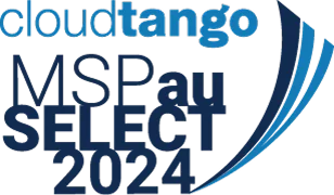 CloudTango MSP Select Australia 2024 award badge