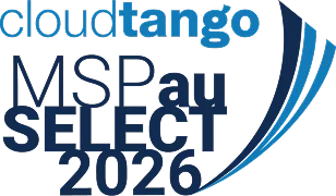 CloudTango MSP Select Australia 2026 award badge